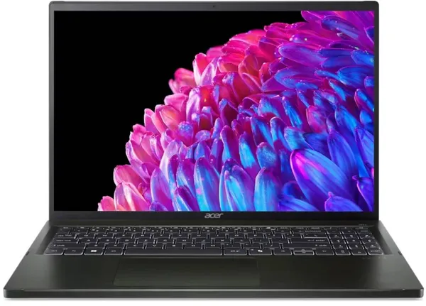 Ноутбук Acer Swift Edge 16 SFE16-44-R2RD, 16" OLED, Ryzen 7 8840U/ 16Gb/ 1TbSSD/ W11/ Black (NX.KTDCD.002) (Уценка, после СЦ)