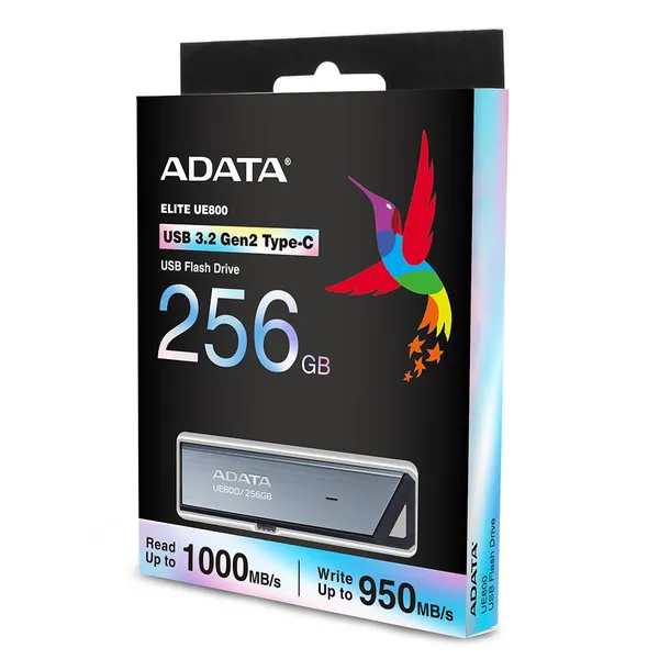 256Gb AData Elite UE800 AELI-UE800-256G-CSG, USB Type-C, Grey