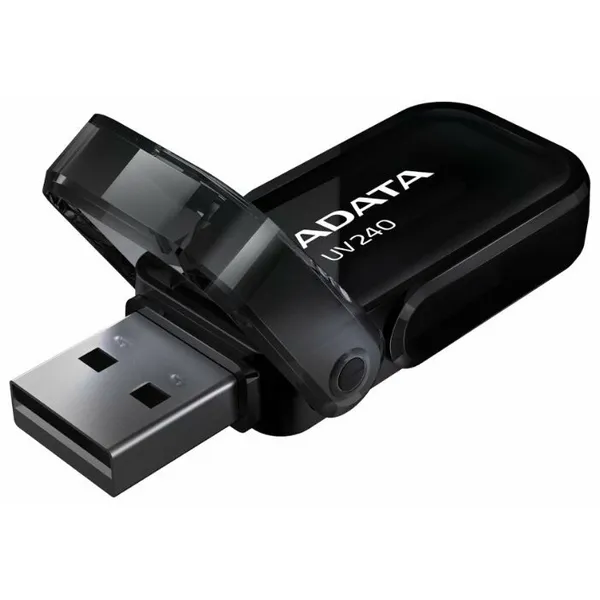 32Gb AData UV240 AUV240-32G-RBK, USB2.0, Black