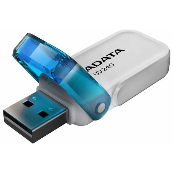 32Gb AData UV240 AUV240-32G-RWH, USB2.0, White