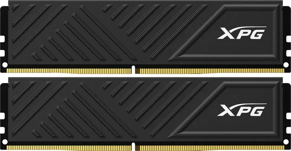 Оперативная память 64Gb AData XPG Gammix D35 Black AX4U320032G16A-DTBKD35, DDR IV, PC-25600, 3200MHz, kit 2x32Gb