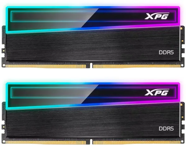 Оперативная память 32Gb AData XPG Novakey RGB AX5U6000C3016G-DCNKRBK, DDR V, PC-48000, 6000MHz, kit 2x16Gb