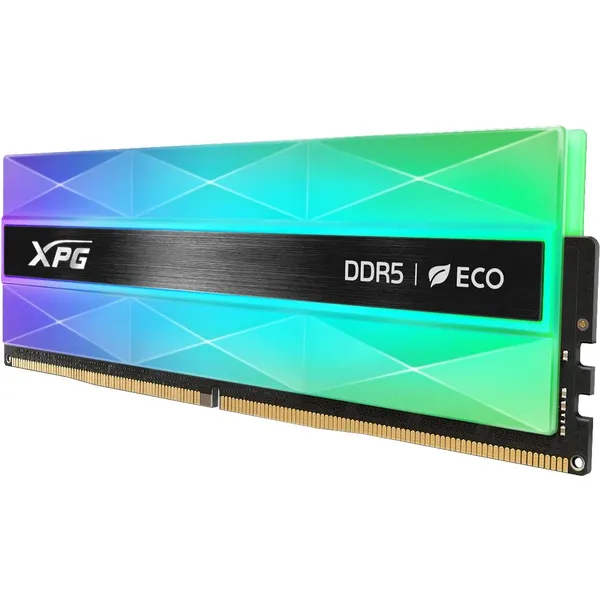 Оперативная память 32Gb AData LANCER RGB AX5U6400C3216G-DCLANRSG, DDR V, PC- 51200, 6400MHz, kit 2x16Gb