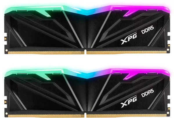 Оперативная память 32Gb AData XPG Armax RGB AX5U6400C3216G-DTAMRBK, DDR V, PC-51200, 6400MHz, kit 2x16Gb