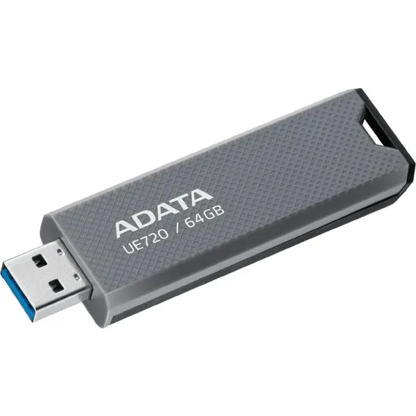 64Gb AData UE720 UE720-64G-CGY/BK, USB3.2, серый/черный