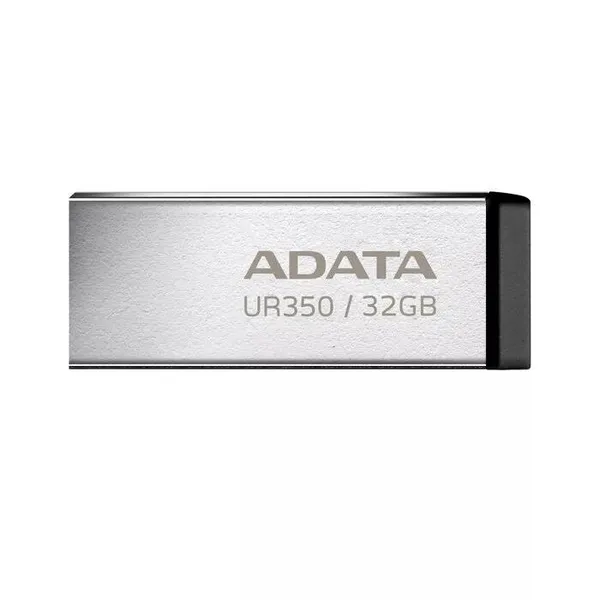 32Gb AData UR350 UR350-32G-RSR/BK, USB3.2, серебристый/черный