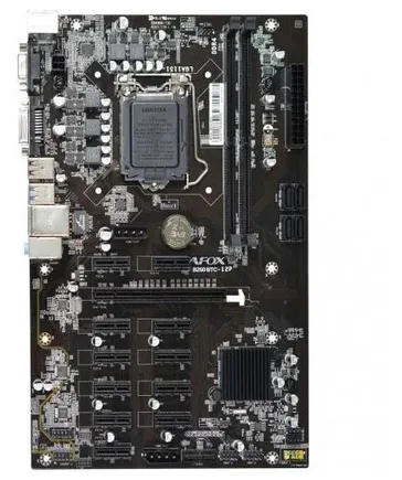 Материнская плата Afox AFB250-BTC12EX, LGA1151, (VGA, DVI), 2xDDR IV, ATX