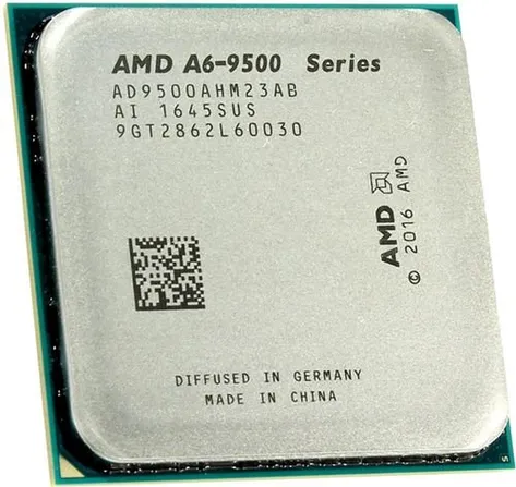 Процессор AMD A6 9500, 3.5GHz, AM4, 2 cores, SVGA, OEM
