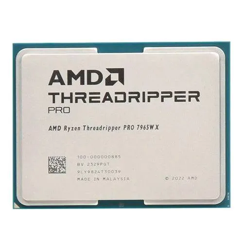Процессор AMD Ryzen Threadripper PRO 7965WX, 4.2GHz, sTR5, 24 cores, OEM
