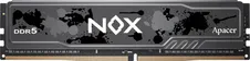 Оперативная память 16Gb Apacer NOX AH5U16G64C652MBAA-1, DDR V, PC-51200, 6400MHz