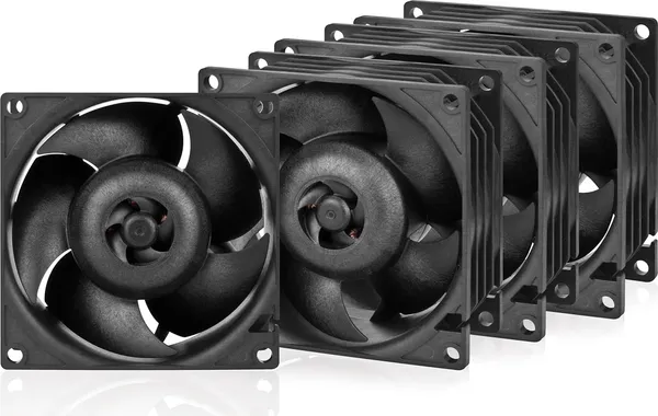 Вентилятор 8x8см Arctic Cooling S8038-10K (ACFAN00291A), 4шт