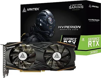 Видеокарта GeForce RTX 3060, 12Gb GDDR6 192bit, Arktek AKN3060D6S12GH1