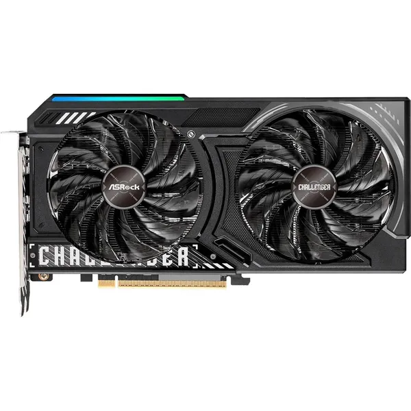 Видеокарта Radeon RX 9060, 16Gb GDDR6 128bit, ASRock Challenger 8Gb (RX9060 CL 8G), RTL