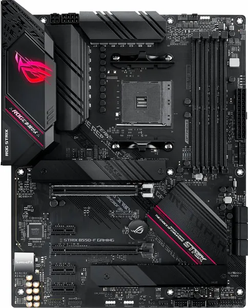 Материнская плата Asus ROG STRIX B550-F GAMING, AM4, (DP, HDMI), 4xDDR IV, ATX