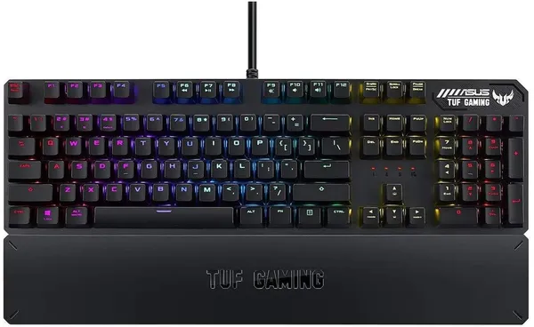 Клавиатура Asus TUF GAMING K3 Black (Kaihua Red) (90MP01Q0-BKRA00)