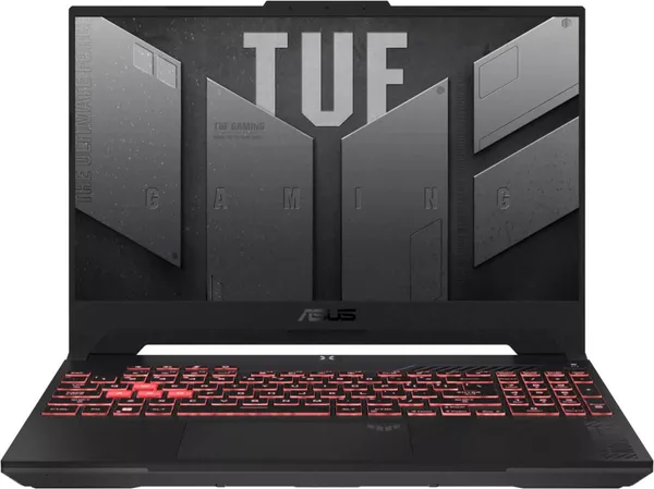 Ноутбук Asus TUF Gaming FA707NUG-HX154, 17.3" IPS, Ryzen 7 7445HS/ 16Gb/ 512SSD/ RTX 4050 6Gb/ Grey