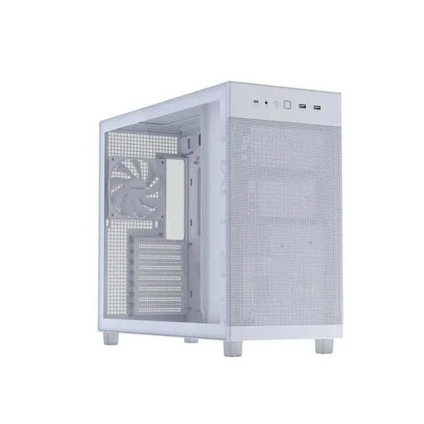 Корпус Asus Prime AP303 TG White 90DC00V3-B39010, без БП, ATX