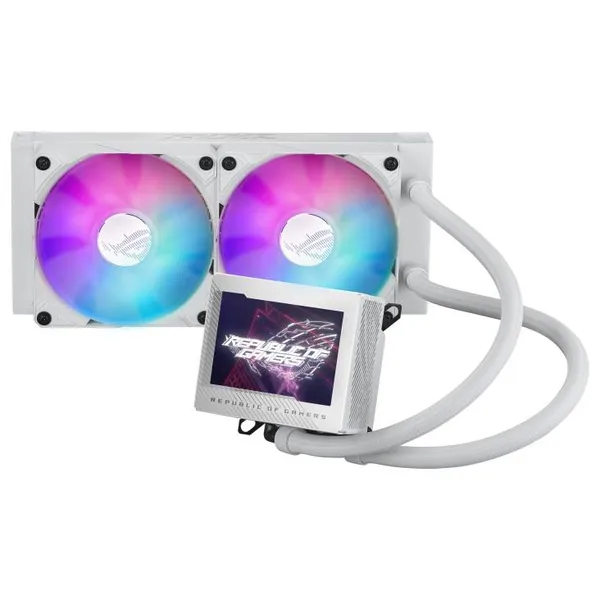 Жидкостное охлаждение ASUS ROG Ryujin III 240 WHT/AIO White (90RC00K2-M0UAY0) (LGA1700 Ready)