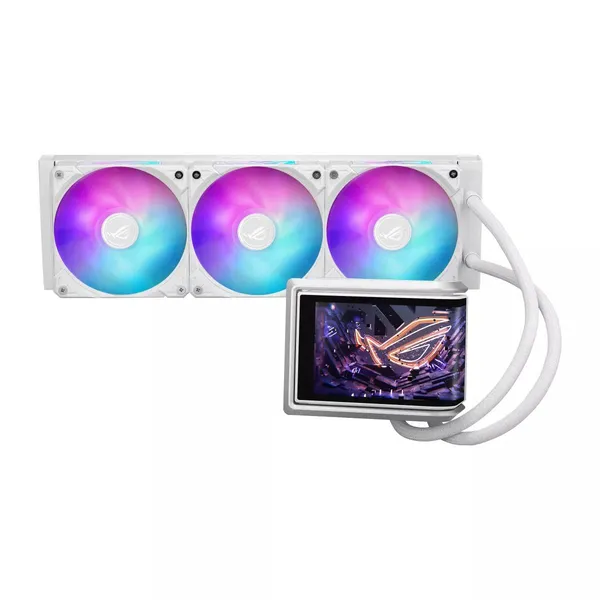 Жидкостное охлаждение ASUS ROG RYUO IV 360 ARGB WHT (90RC01N2-B0EAY0) (LGA1700 Ready)