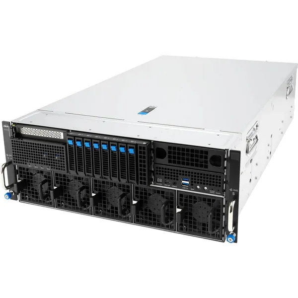 Серверная платформа ASUS  ESC8000-E12P-SKU1 (90SF0411-M001T0) 2xLGA4710, 32xDDR V, 8x2.5", 2x10GbLan, 4x3200Вт, 4U
