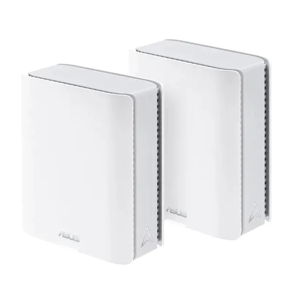 Wi-Fi система Asus BT10 White W-2-PK (2-pack), 2.4/5/6GHz, 18000Mbps, 2xLAN 10Gbps, 1xLAN 1Gbps, USB, WAN