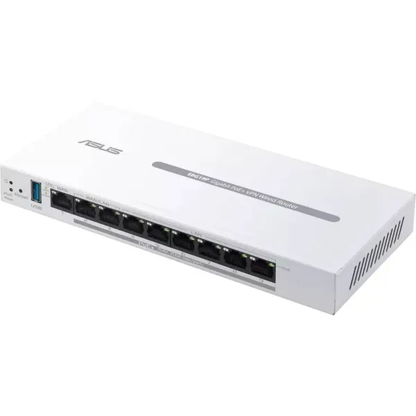 Роутер ASUS EBG19P, 6xLAN 1Gbps, 2xWAN, PoE (90IG08C0-MO3B00)