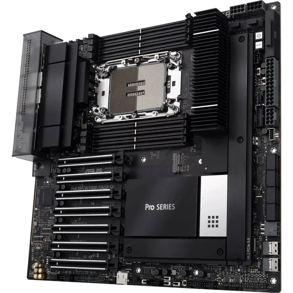 Материнская плата ASUS PRO WS W790E-SAGE SE, LGA4677, (VGA), 8xDDR V, SSI EEB
