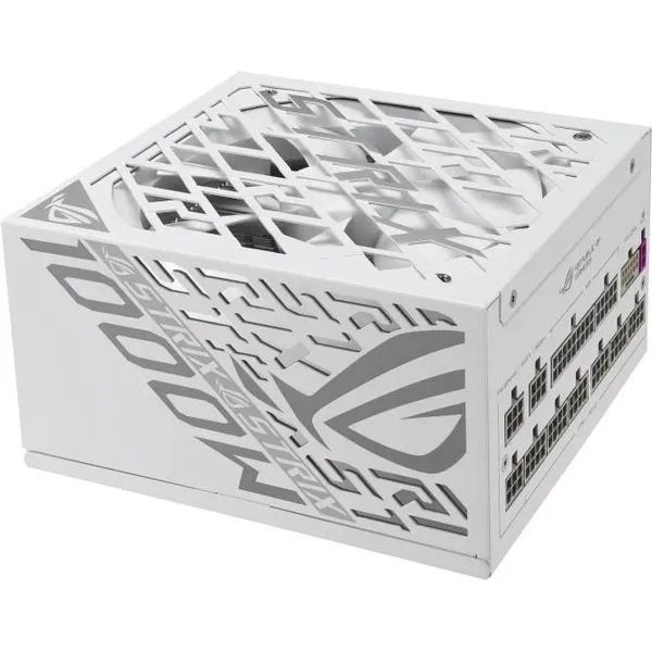 Блок питания 1000Вт, Asus ROG-STRIX-1000P-GAMING-WHITE, 80 Plus Platinum, APFC, ATX