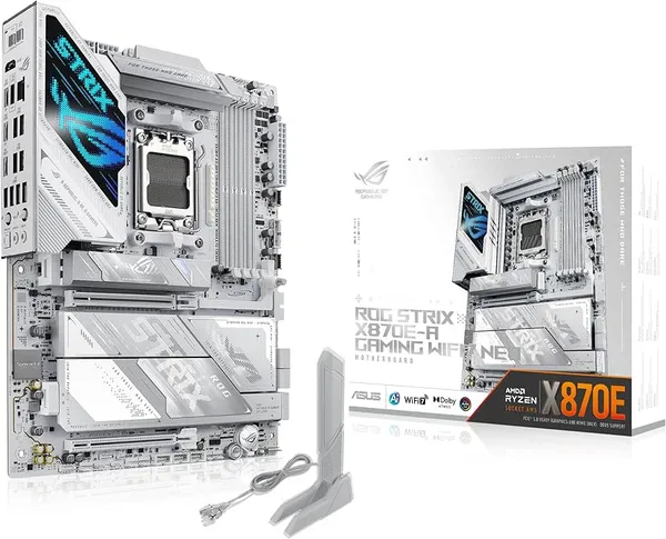 Материнская плата Asus ROG STRIX X870E-A GAMING WIFI7 NEO, AM5, (HDMI), 4xDDR V, ATX