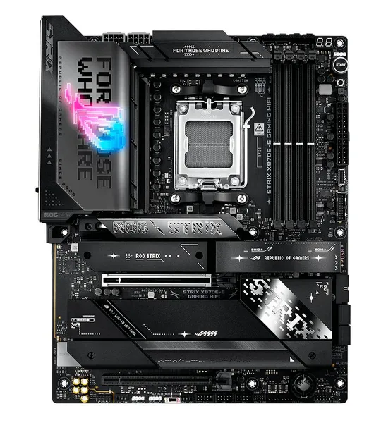 Материнская плата Asus ROG STRIX X870E-E GAMING WIFI, AM5, (HDMI), 4xDDR V, ATX