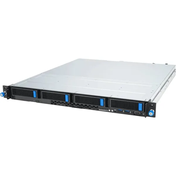 Серверная платформа ASUS RS300-E12-RS4 (90SF03A1-M00070) LGA1700, 4xDDR V ECC, 4x2.5"/3.5", 2x1GbLan, 2x450Вт, 1U
