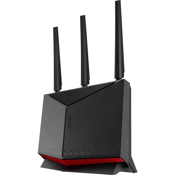 Роутер Wi-Fi Asus RT-BE86U, 2.4/5GHz 6796Mbps, 4xLAN 2.5Gbps, 1xWAN 10Gbps, 1xUSB