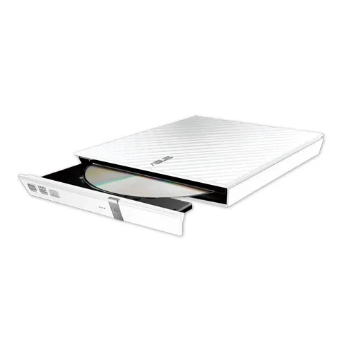 DVDRW Asus SDRW-08D2S-U LITE, slim, USB, белый, питание USB