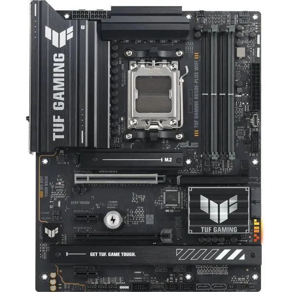 Материнская плата Asus TUF GAMING B650E PLUS WIFI, AM5, (HDMI, DP), 4xDDR V, ATX