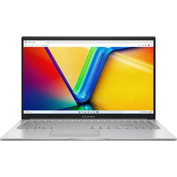 Ноутбук Asus VivoBook 15 X1504VA-BQ4060, 15.6" IPS, Core 3 100U/ 16Gb/ 512SSD/ Silver (90NB13Y2-M03600)