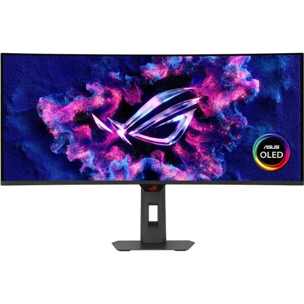 Монитор 34" Asus XG34WCDG, 3440x1440, QD-OLED, 175Hz, Speakers (2xHDMI, DP, USB Type-C)