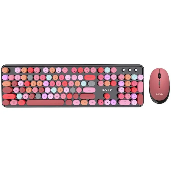 Набор AULA AC306 Black-Colorful (6948391250472), черный