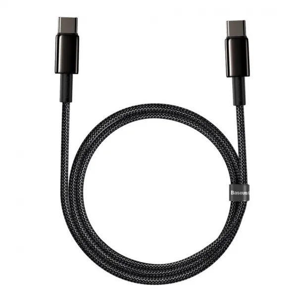 Кабель USB Type-C (M) - USB Type-C (M), 1м, Baseus CATWJ-01, черный