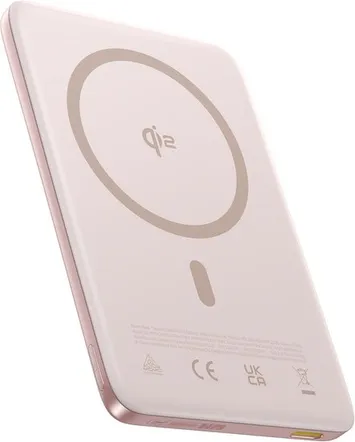 Внешний аккумулятор 10000мАч Baseus PicoGo AM41 PPKPC-1027G, E0027202, розовый