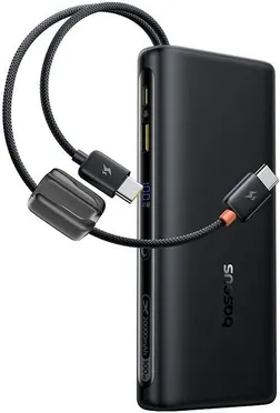Внешний аккумулятор 20000 мАч Baseus EnerFill FC41 Digital Display E0028N03, черный