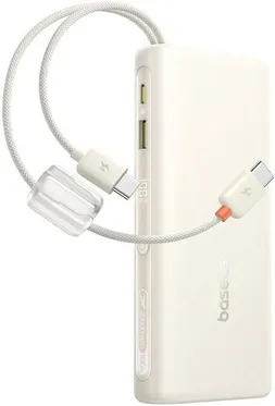 Внешний аккумулятор 20000 мАч Baseus EnerFill FC41 Digital Display E0028N04, белый