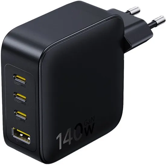 СЗУ Baseus EnerFill FH11 140W E0121J00, черный, USB + 3xUSB Type-C