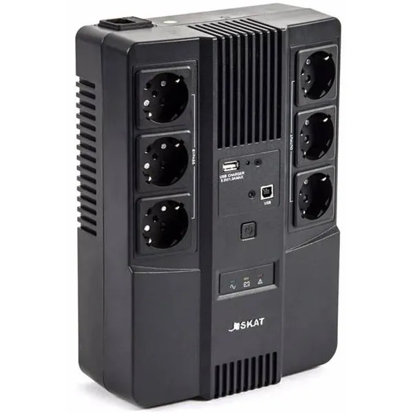 ИБП Бастион Skat-UPS 600 AI, 600VA (6xSchuko)