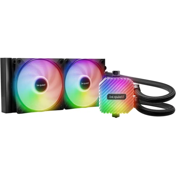 Жидкостное охлаждение be quiet! BW020 LIGHT LOOP 240mm Black (LGA1700 Ready)