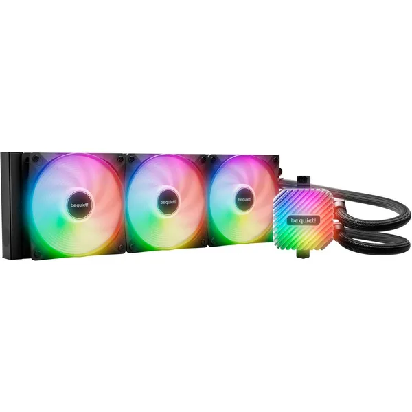 Жидкостное охлаждение be quiet! BW022 LIGHT LOOP 360mm Black (LGA1700 Ready)