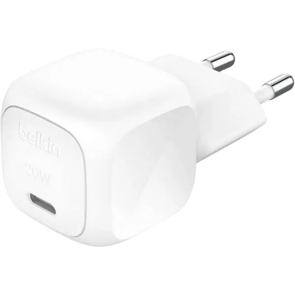 СЗУ Belkin BoostCharge Compact USB-C Charger (WCA009kqWH), белый, USB Type-C, 20W