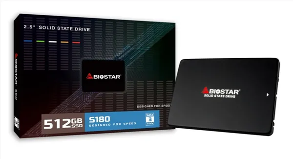 512Gb SSD Biostar S180-512GB, 2.5", (520/450), SATA III