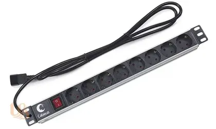 Блок распределения питания Cabeus PDU-8P-2IEC (K46332)