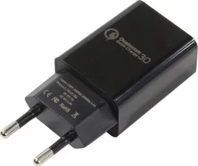 Сетевое зарядное устройство Cablexpert MP3A-PC-17, 18W, черный