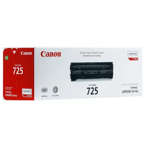 Картридж Canon 725, черный 3484B002